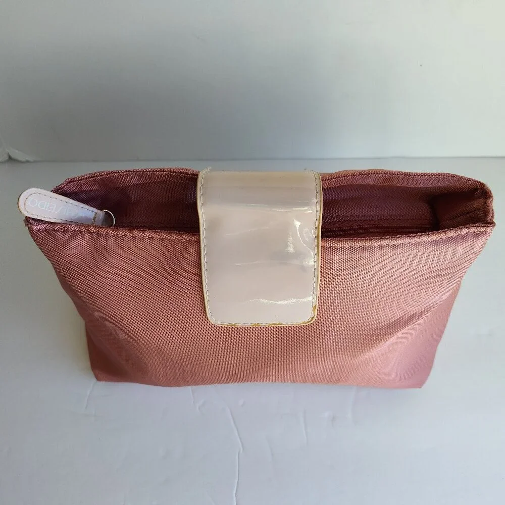Shiseido Pink Cosmetic Bag
